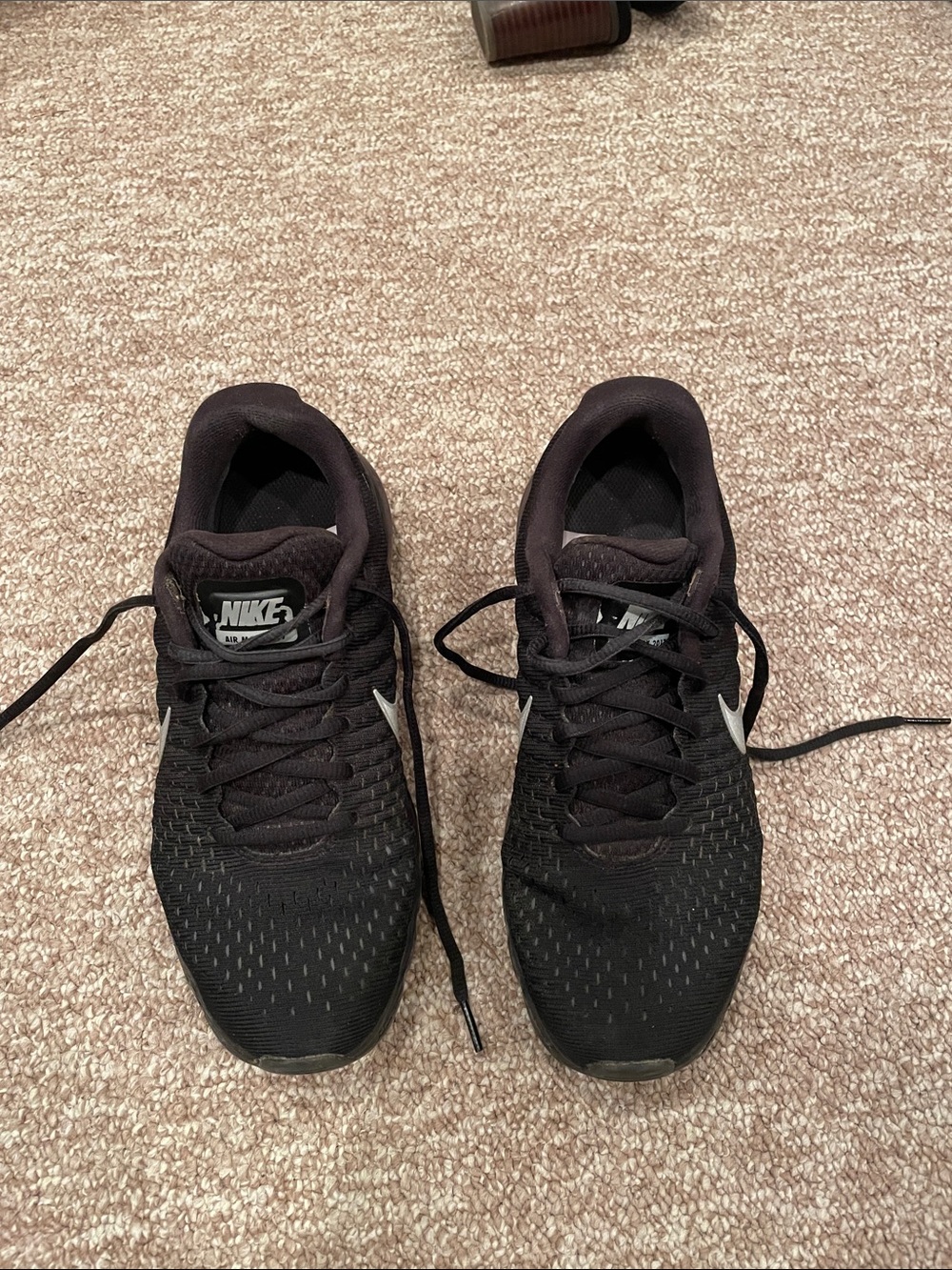 Women’s Nike Air Max Black Athletic Running Shoe